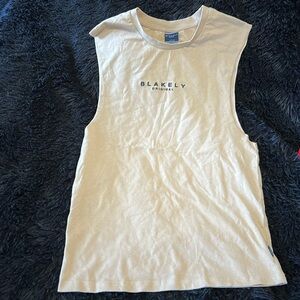 Blakley tan tank top